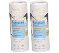 FARFALLA Huile pour le visage Géranium rosat 2x15 ml