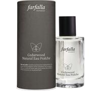 Farfalla Men Cedarwood Cologne with Citrus Note - Vitalizing Eau Fraîche - 100% Certified Natural Cosmetics - Fresh Spray for Men