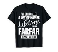 Farfar is My Favorite Name Grandpa Father's Day Citation T-Shirt
