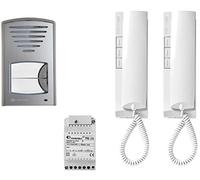 Farfisa 2CKSD - Interphone pour maison à deux familles - Technologie à 2 fils - 10 W - 240 V - Gris