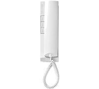 Farfisa Maison Téléphone 1 Plus N Câblage avec électronique réputation et 3 Boutons, 1 pièce, Blanc, ex311