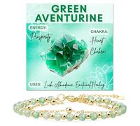 Farfume Aventurine Verte, Bracelet en pierres naturelles pour femme, perles en pierre naturelle de 4 mm, gemmes travaillées à la main, bijoux idéaux en guise de cadeau