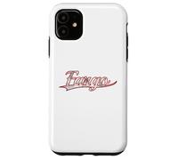 Fargo North Dakota Midwest Vintage Varsity Distressed Coque pour iPhone 11