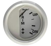 Faria 13122 Jauge de Garniture de Robe Mercury/Mariner/Mercruiser/Volvo DP/Yamaha à partir de 2001 - 5,1 cm, Blanc