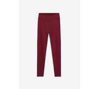 FARIBAA LEGGINGS | mélange de coton biologique - rouge (XS)