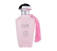 Fariis Dolores Parfum pour femme 100 ml Flacon rose avec pompon