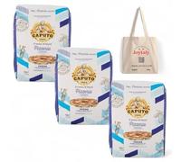 3x1 kg Farina Molino Caputo Classica per Pizza Napoli Lot de 3 farine à pizza 1 kg