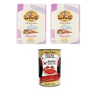 Wasa Original Lot de 3 crackers avec 100 % farine de seigle, tranches croustillantes avec farine de seigle entier, riches en fibres, 275 g + boîte italienne Gourmet Polpa di Pomodoro 400 g