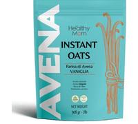 Farine d’avoine instantanée saveur vanille - Made in Italy - Arômes naturels - Parfaite pour petit-déjeuner sain et recettes sucrées - Qualité premium
