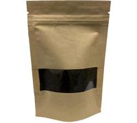 Farine d'Ail Noir Artisanale, 60 g, Sans Conservateurs, Végétalienne, Sachet en Papier Kraft, Polyvalente pour Pain, Café et Assaisonnements