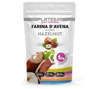 Farine d'avoine de noisette, végétalienne, taille de 1 kg.