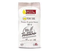 FARINE DE PRIMI TERRE Type '0' 100% Toscano 500g - Selezione Casillo - Carton de 10 pièces