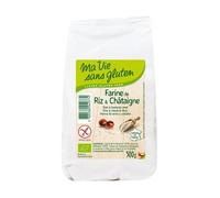 Ma vie sans gluten Farine de Riz & Châtaigne, 500 g