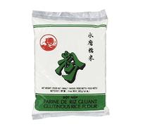 Farine de Riz Gluant pour préparations de plats et desserts asiatiques - Marque COQ - 400g (Lot de 4 sachets) - Livraison Gratuite France