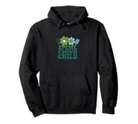 Farine enfant rétro cuisson hippie cuisine groovy boulanger Sweat à Capuche