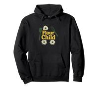 Farine enfant rétro pâtisserie hippie cuisine groovy boulanger Sweat à Capuche