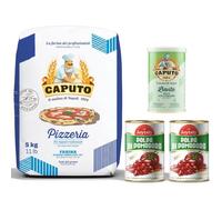 Farine Pizzeria Caputo Kg. 5 + 100 Gr de levure sèche - Mulino Caputo