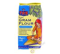 Farine pois chiche TRS 1kg Royaume-Uni - Lot de 3 pièces