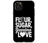 Farine Sucre Grandma Love Cute Baking Citation Coque pour iPhone 11 Pro Max