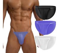 Faringoto Slip de bikini sexy transparent ultra fin en U pour homme