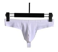 Faringoto Sous-vêtement ultra fin Ice Silk String transparent taille basse sans couture pour homme