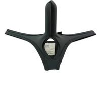 Faringoto String en nylon pour homme ouvert sur le devant - Dos en T - Slip taille basse - Sous-vêtements avec poche bombée, gris, X-Large