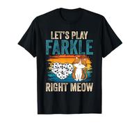 Farkle Queen Dice Game Let's Play Night Farkle Game Night T-Shirt