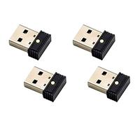 Farley Lot de 6 souris USB Jiggler automatique non détectable, maintient l'ordinateur éveillé, simule le mouvement de la souris