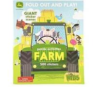 Farm 500 Stickers and Puzzle Activities Fold Out and Play by Edited by Cottage Door Press Edited by Cottage Door Press (Auteur)