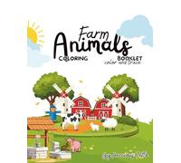 Farm Animals: Color and trace