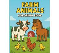 Farm Animals Coloring Book