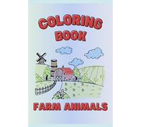Farm Animals Coloring Book