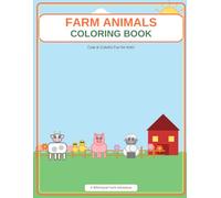 Farm Animals Coloring Book