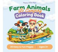 Farm Animals | Go Camping: Coloring Book for kids