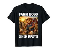 Farm Boss Ours Fermier Papa Agriculture drôle Shirt T-Shirt Graphique avec Valeur