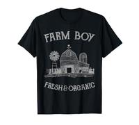Farm Boy Ferme Rustique fraîche et Biologique T-Shirt