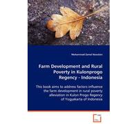 Farm Development And Rural Poverty In Kulonprogo Regency, Indonesia