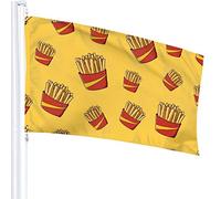 Farm Fresh Bacon Pig Flag 3x5 Ft Outdoor Double Sided 100% Polyester Duty Durable Flags With Preset Hole For Home Office Garden Holiday Decorations
