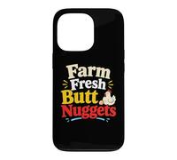 Farm Fresh Butt Nuggets Funny Farmer Farming Farming Work Humour Coque pour iPhone 13 Pro