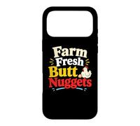 Farm Fresh Butt Nuggets Funny Farmer Farming Farming Work Humour Coque pour iPhone 17 Pro Max