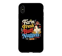Farm Fresh Butt Nuggets Funny Farmer Farming Farming Work Humour Coque pour iPhone XS Max