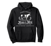 Farm Fresh Mama's Milk Funny Breastfeeding Mama Boobery Sweat à Capuche