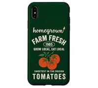 Farm Fresh Tomates Homegrown 1985 Jardin local Coque pour iPhone XS Max