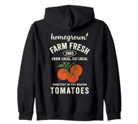 Farm Fresh Tomates Homegrown 1985 Jardin local Sweat à Capuche