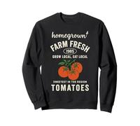 Farm Fresh Tomates Homegrown 1985 Jardin local Sweatshirt