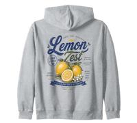 Farm Fresh Vintage Farmer's Market Logo Simple Citron Zeste Sweat à Capuche