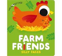 Farm Friends Silly Faces with Googly Eyes - Interactive Board Book for Babies & Toddlers | Farm Animals & Sounds | Sensory Play & Early Learning | Fun Kids Gift