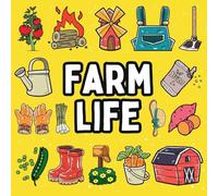 Farm Life Coloring Book: Bold and Easy Designs for Both Seniors and Kids
