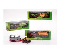 Farm Master Set de jeu pour tracteur moulé, moyen 3, assorti