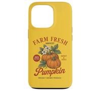 Farm Organic Pumpkin Fresh Farmer's Market Vintage Fall Coque pour iPhone 13 Pro